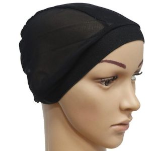Women Namaz Caps - Black
