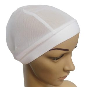 Women Namaz Caps – White
