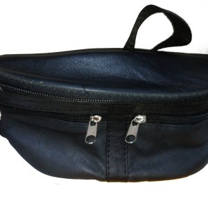 High Quality Leather Ihram Belt - Black -